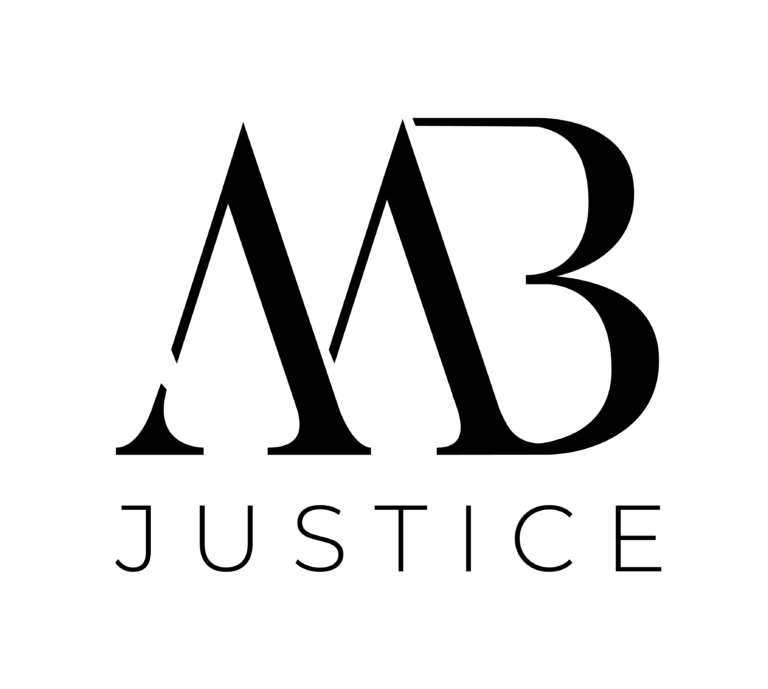 logo noir mb justice